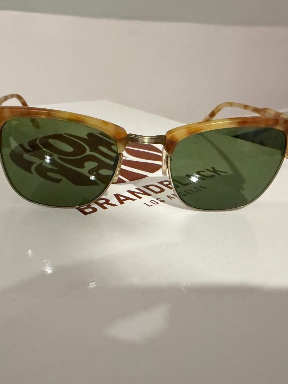 Garrett Leight Unisex Sunglasses Model Lincoln